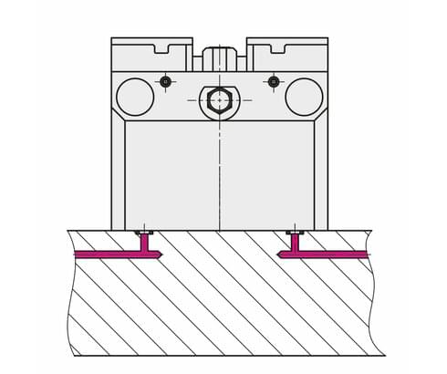 Conexión para lubricación central